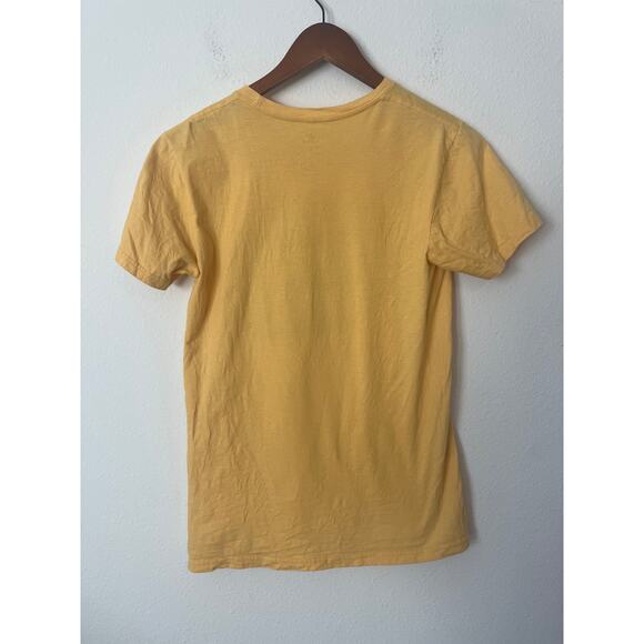 DISNEY Walt Disney World Yellow Short Sleeve Graphic T-shirt - Picture 3 of 3